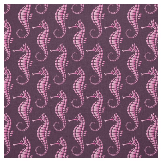 Tissu Rose de Seahorse (Échantillon)