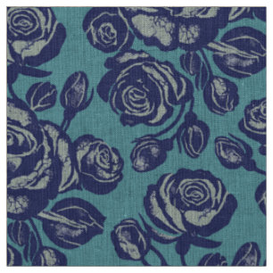 Tissu Rose de Terre Bleue