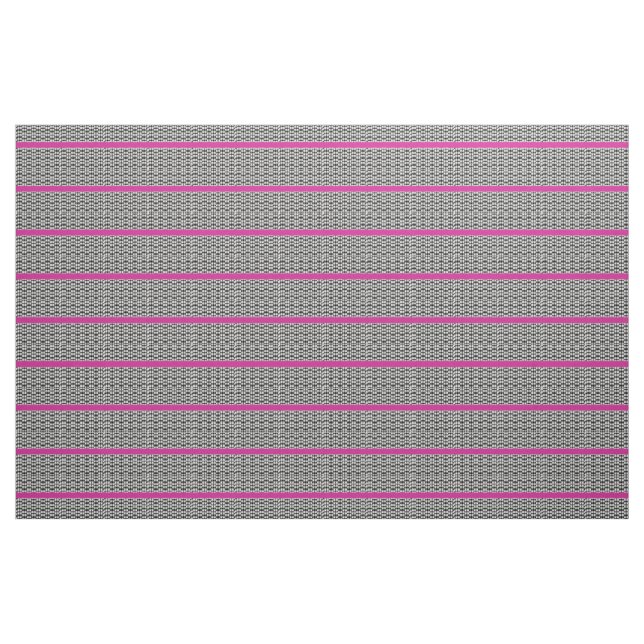 Tissu Rose et noir (Yard)