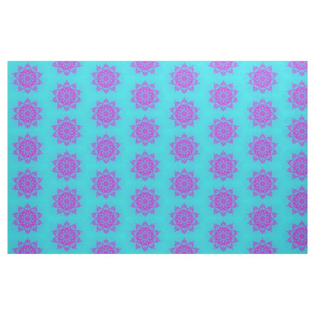 Tissu rose Flacé de neige (Fat Quarter)