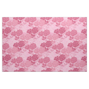Tissu Rose Grand Vintage Victorien Floral Rose Texture