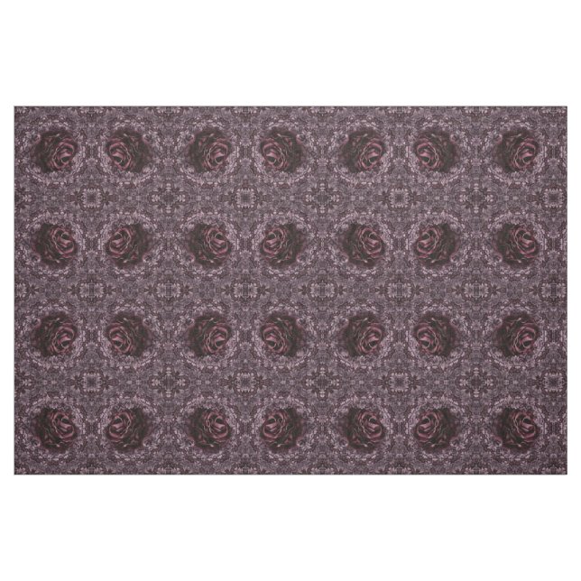 Tissu Rose Mandala (Fat Quarter)