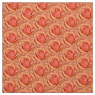 Tissu rose Rose orange Tissu Customisé Textiles