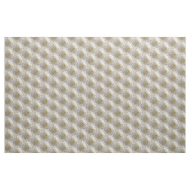 Tissu rose Tissu rose blanc Coton ou Poly (Fat Quarter)