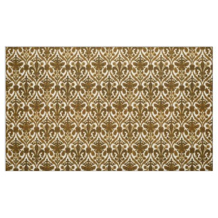 Tissu Rose Tudor & Fleur-de-Lis Modèle de l'Ère Victorie