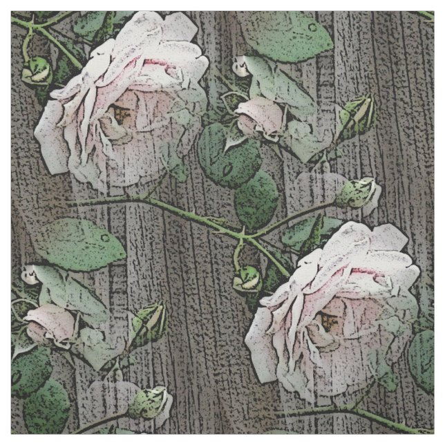 Tissu Roses (Échantillon)