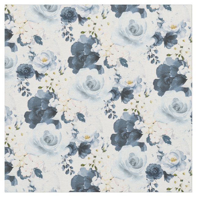 Tissu Roses de l'Aquarelle de PixDezines (Fermer)