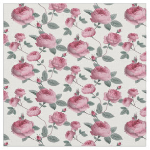 Tissu Roses roses