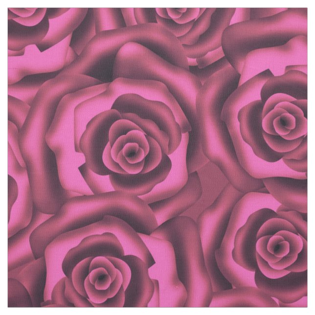 Tissu Roses roses (Échantillon)