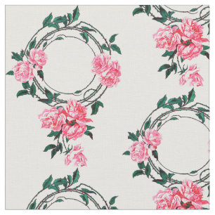 Tissu Roses vintages