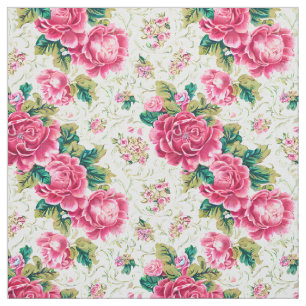 Tissu Roses vintages