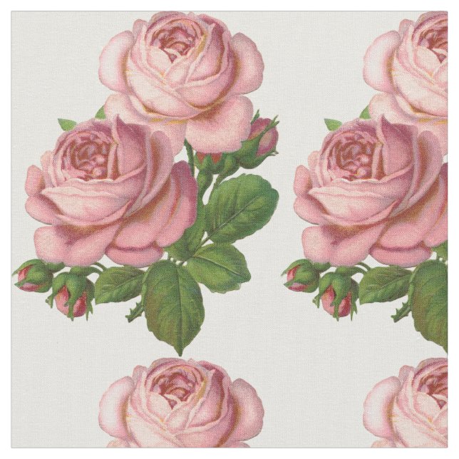 Tissu Roses vintages (Fermer)
