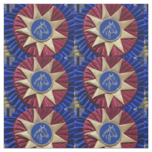 Tissu Rosette de concours hippique