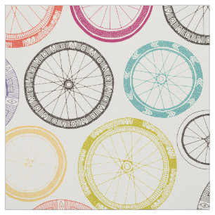 Tissu roues de vélo