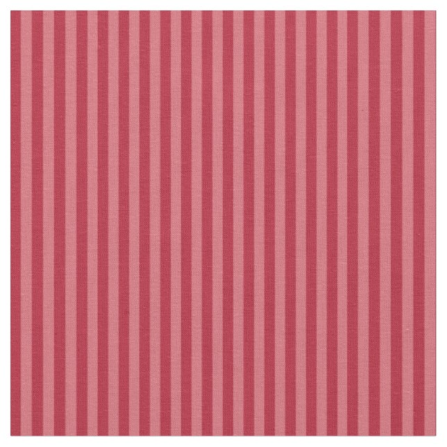 Tissu Rouge à lèvres rayures rouges et roses (Fermer)