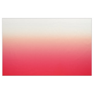 Tissu Rouge au néon à la mode au gradient blanc vintag