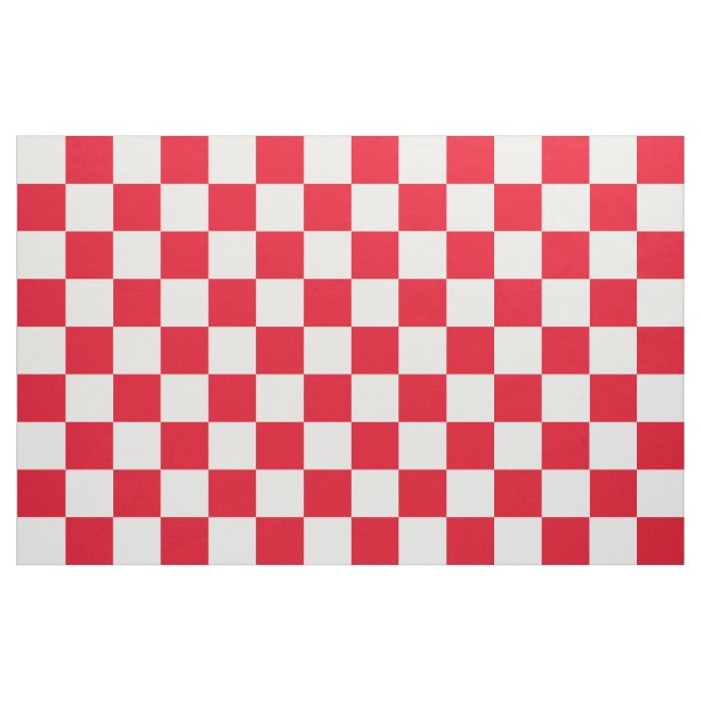 Tissu Rouge Checkered (Fat Quarter)