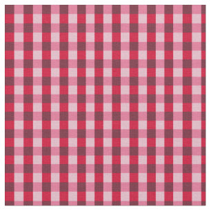 Tissu rouge de guingan