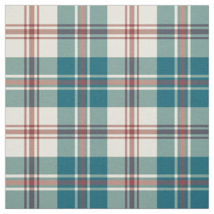 Tissu Rouge de Heffalumps, profondément bleu, motif