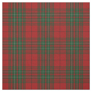 Tissu rouge de plaid de tartan de Cummings de