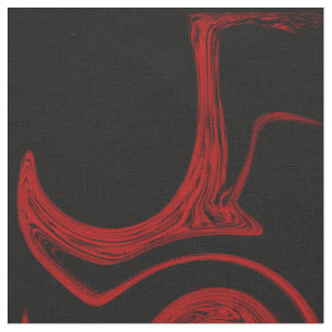 Tissu rouge et noir
