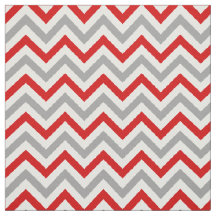 Rouge, gris foncé, blanc LG Chevron ZigZag Sz6