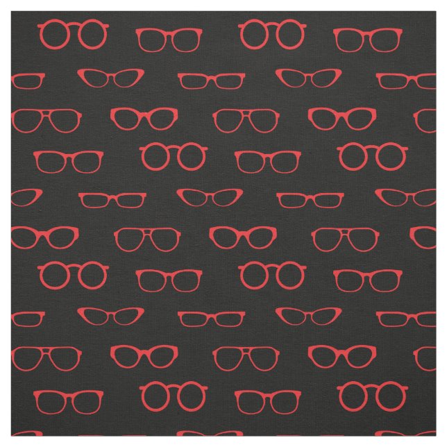 Tissu Rouge optométriste des lunettes (Échantillon)