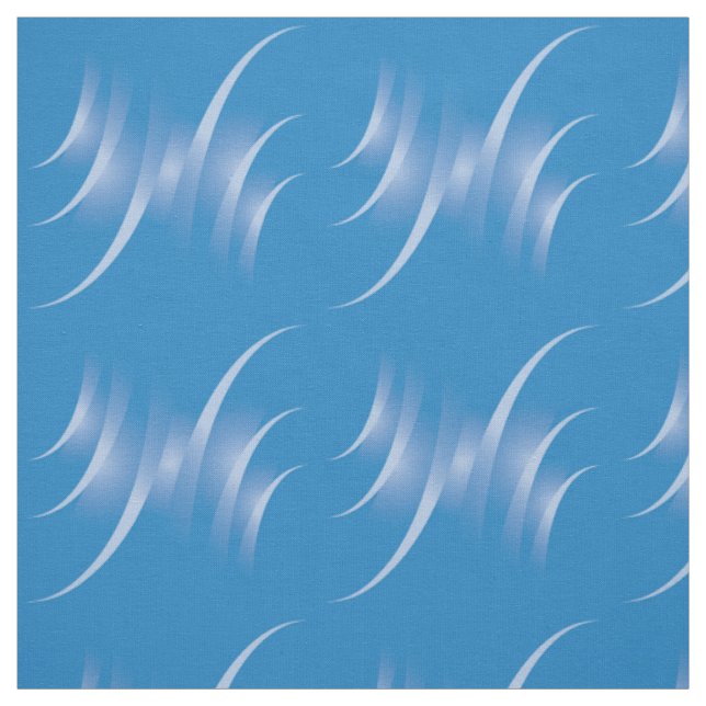 Tissu routes en bleu (Échantillon)
