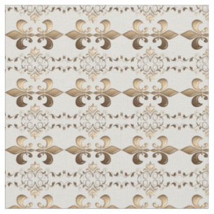 Tissu Royal, Fleur de Lis motif