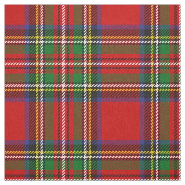 Tissu Royal Stewart Tartan (Échantillon)