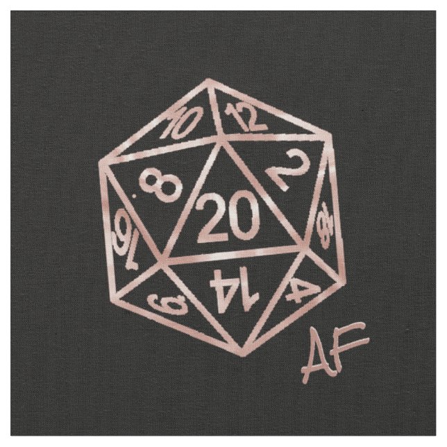 Tissu RPG Crit AF | Mauve PnP Tabletop Roleplayer Dice (Fermer)
