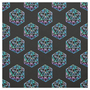 Tissu RPG Dice   Holo Old School Tabletop Role Player