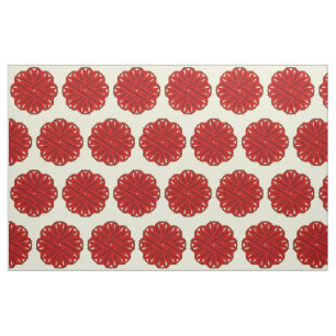 Tissu Ruban à fleurs de Bourgogne