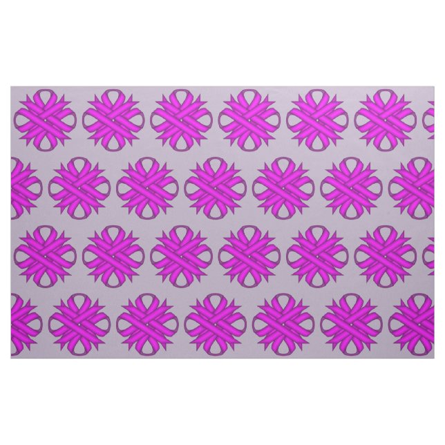 Tissu Ruban Clover violet (Fat Quarter)