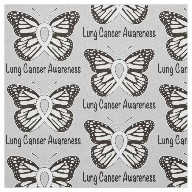 Tissu Ruban de conscience de papillon de cancer de (Échantillon)