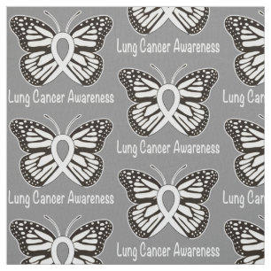 Tissu Ruban de conscience de papillon de cancer de