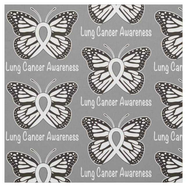 Tissu Ruban de conscience de papillon de cancer de (Échantillon)