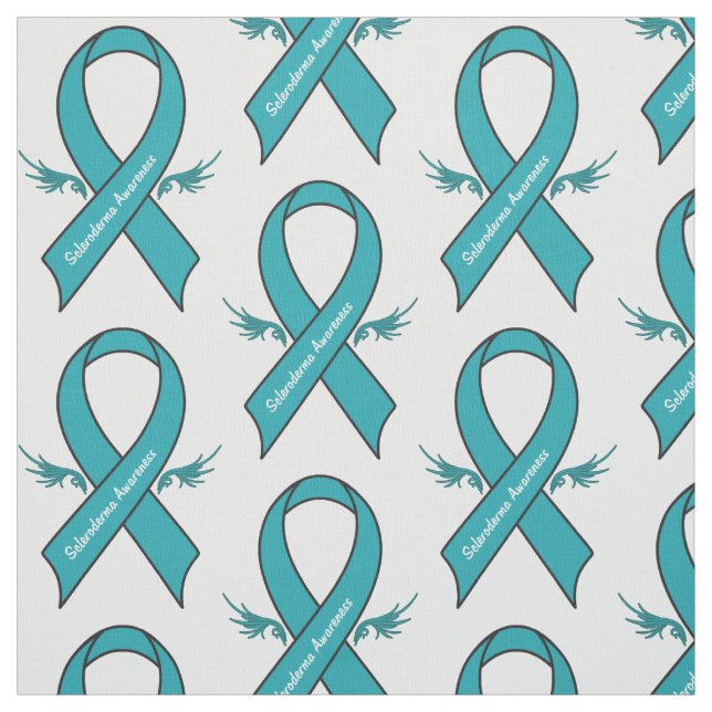 Tissu Ruban de conscience de sclérodermie avec des ailes (Échantillon)