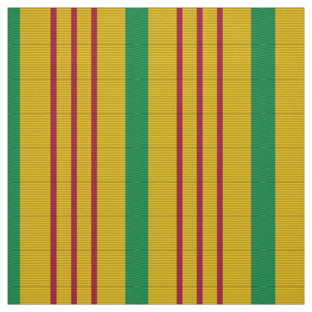 Tissu Ruban de la Médaille du service du Vietnam (Échantillon)