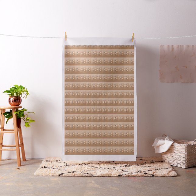 Tissu Ruban de sensibilisation à la pêche avec papillon (In Situ)