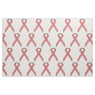 Tissu Ruban rose standard par Kenneth Yoncich