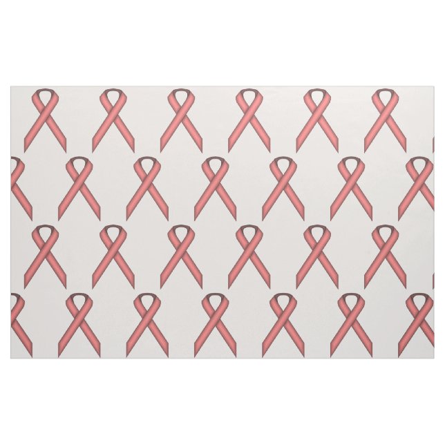 Tissu Ruban rose standard par Kenneth Yoncich (Fat Quarter)