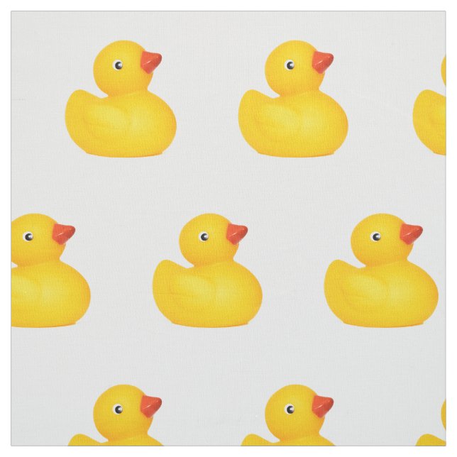 Tissu Rubber Ducky Duckies Fabric pour enfants (Échantillon)