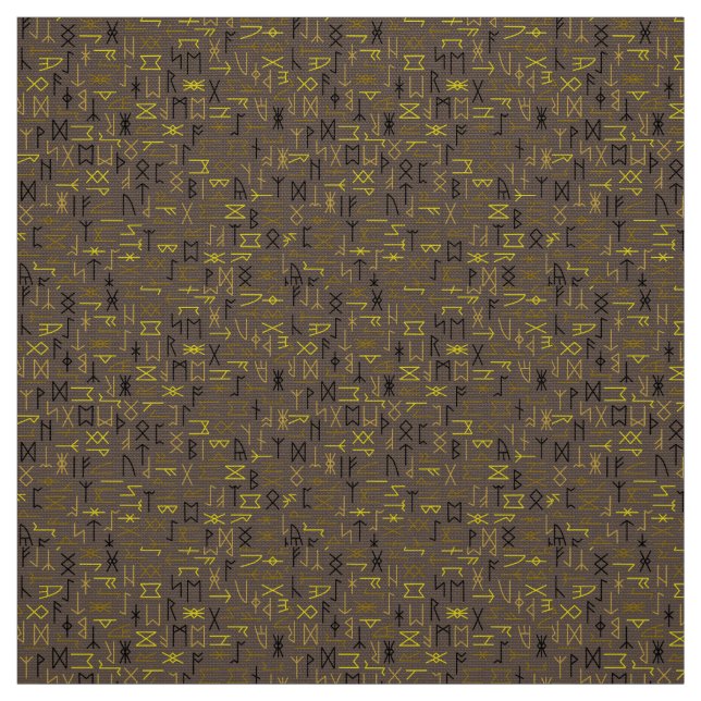 Tissu Runes (Échantillon)