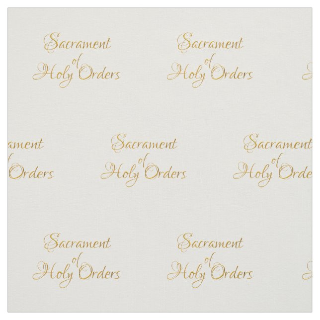 Tissu Sacrament des Ordres Saints, 3D Look (Échantillon)