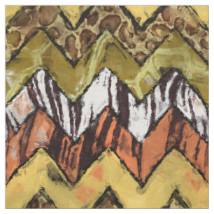 Tissu Safari de Chevron