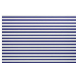 Tissu Sailor Blue & White Beach Stripes (petite échelle)