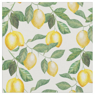 Tissu Saison de citron