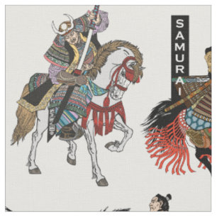 Tissu samouraï japonais