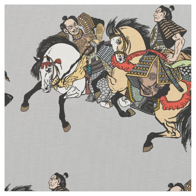 Tissu samouraï japonais (Fermer)